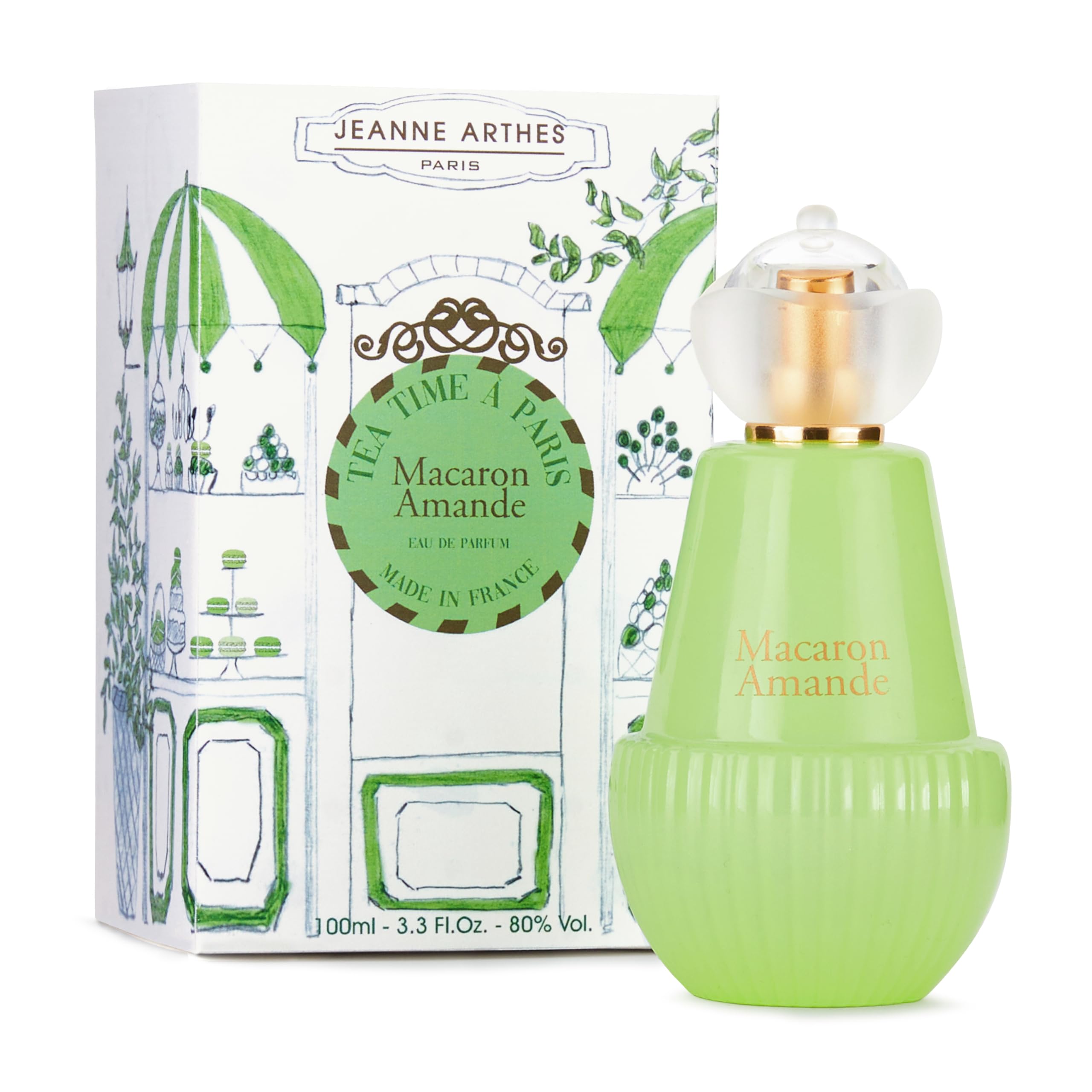 Jeanne Arthes Macaron Amande Eau de Parfum 100ml Spray - Sense42 Beauty and Health