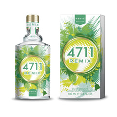 4711 REMIX Green Oasis Eau de Cologne for Women 100ml - Fresh, Invigorating Fragrance with Lush Green Notes - Sense42 Beauty and Health