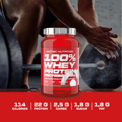 Scitec Nutrition 100% Whey Professional Protein Powder - 920 g, Strawberry, 920g - Sense42 Beauty and Health