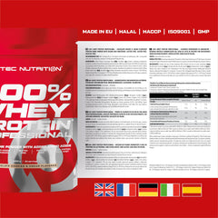 SciTec 100% Whey Protein Professional Chocolate Cookies & Cream - 920g - Sense42 Beauty and Health