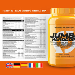 Scitec Nutrition Jumbo Hardcore, 1530 g, Banana Yogurt - Sense42 Beauty and Health