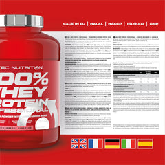 SciTec 100% Whey Protein Professional Strawberry - 2350g - Sense42 Beauty and Health