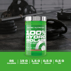 Scitec Nutrition 100% Hydro Isolate – Hydrolyzed Isolate with Glutamine & Arginine – Sugar-Free, Gluten-Free – Post-Workout Recovery, 700 g, Vanilla - Sense42 Beauty and Health