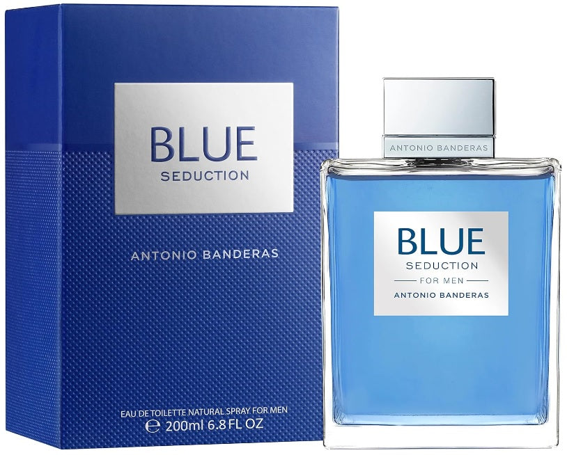 Antonio Banderas Blue Seduction Eau de Toilette 200ml Spray - Sense42 Beauty and Health