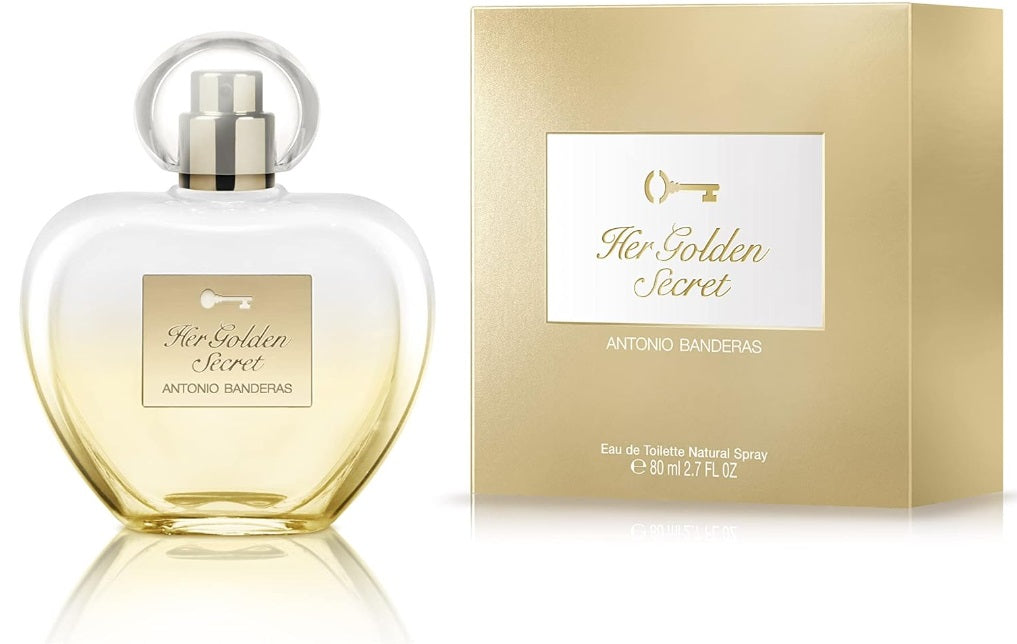 Antonio Banderas Her Golden Secret Eau de Toilette 80ml Spray - Sense42 Beauty and Health