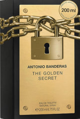 Antonio Banderas The Golden Secret Eau de Toilette 200ml Spray - Sense42 Beauty and Health