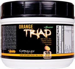Orange Triad + Greens, Orange - 408g - Sense42 Beauty and Health