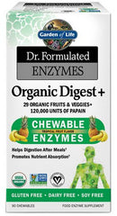Dr. Formulated Organic Digest+, Tropical Fruit - 90 chewables - Sense42 Beauty and Health