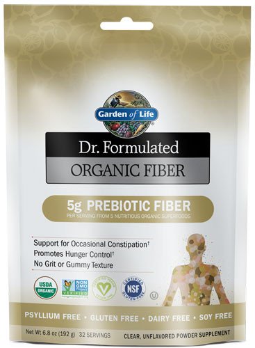 Dr. Formulated Organic Fiber, Unflavored - 192g - Sense42 Beauty and Health