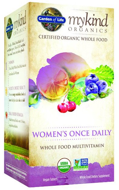 Mykind Organics Women's Once Daily - 30 vegan tablets - Sense42 Beauty and Health