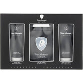 Lamborghini Mitico Gift Set 125ml EDT + 100ml Shower Gel + 100ml Aftershave Balm