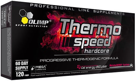 Thermo Speed Hardcore - 120 mega caps - Sense42 Beauty and Health