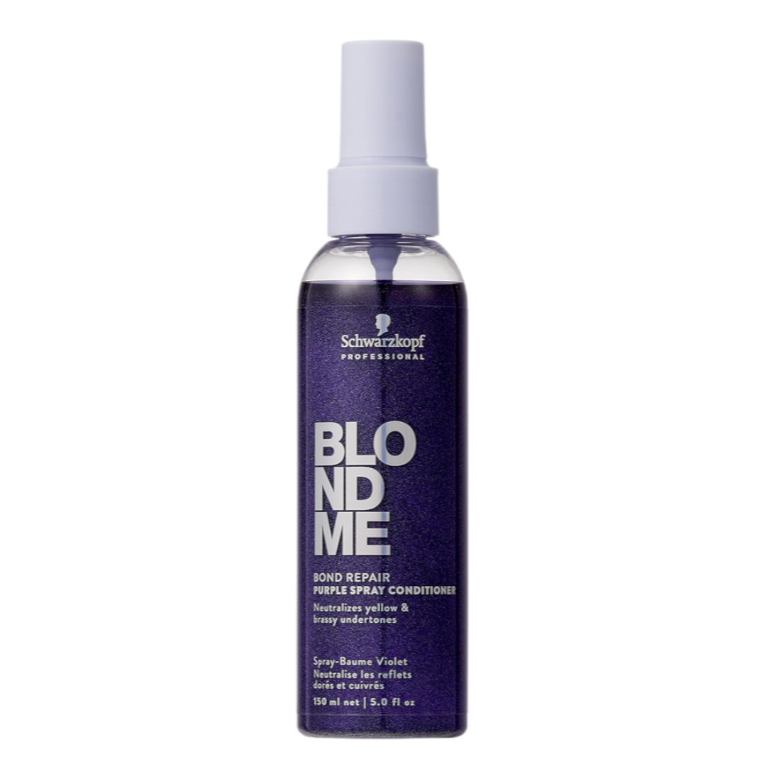 Schwarzkopf Professional BlondMe Bond Repair Purple Spray Conditioner - Sense42 Beauty and Health