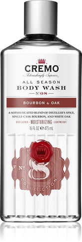 Cremo Body wash Bourbon & Oak - Sense42 Beauty and Health