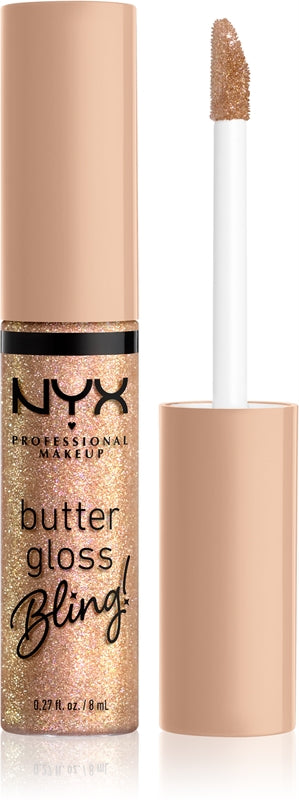 NYX Professional Makeup Butter Gloss Bling - shade 01 Bring The Bling 8 ml - Sense42 Beauty and Health