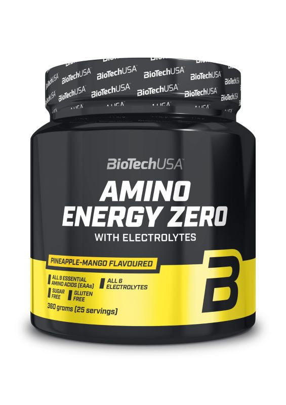 Amino Energy Zero with Electrolytes, Pineapple Mango - 360g - Sense42 Beauty and Health