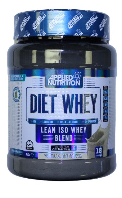 Diet Whey, Vanilla Ice Cream - 450g - Sense42 Beauty and Health