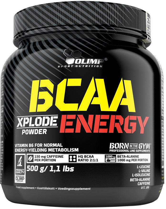 BCAA Xplode Energy, Xplosive Cola (EAN 5901330079603) - 500g - Sense42 Beauty and Health