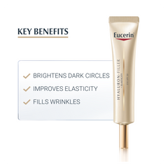 Eucerin Hyaluron-Filler + Elasticity Eye Cream SPF20 - Sense42 Beauty and Health