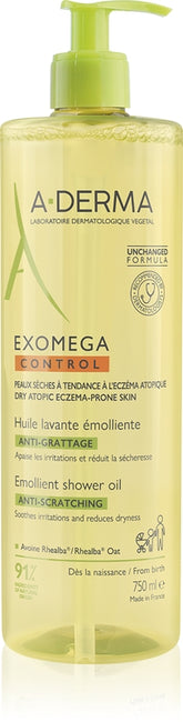 A-Derma Exomega Control Emollient Shower Oil - Sense42 Beauty and Health