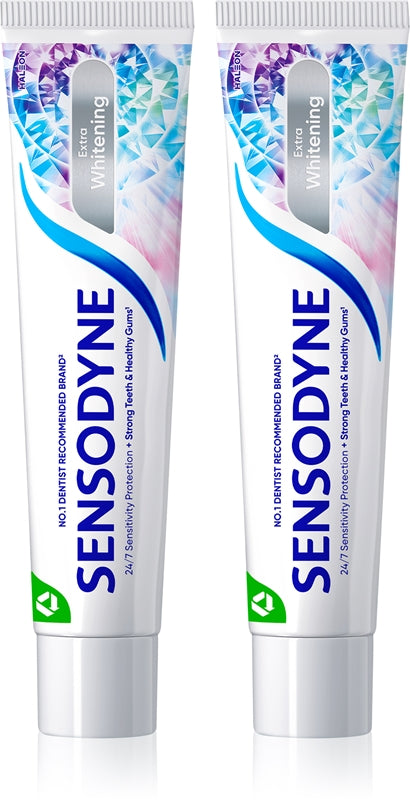 Sensodyne Extra Whitening - 2× 75 ml - Sense42 Beauty and Health