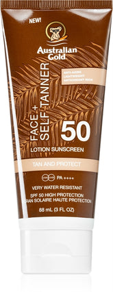 Australian Gold Face + Self Tanner - Sense42 Beauty and Health