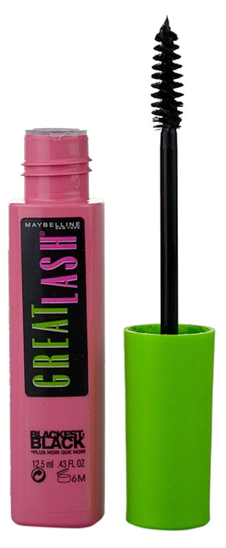 MAYBELLINE NEW YORK Great Lash Blackest Black - shade Blackest Black 12.5 ml - Sense42 Beauty and Health