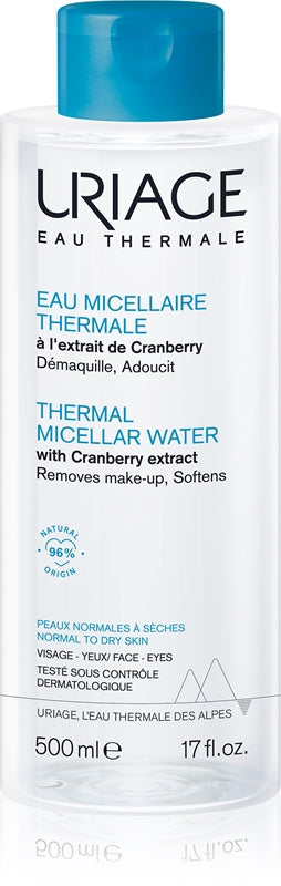 Uriage Hygiène Thermal Micellar Water - Normal to Dry Skin - Sense42 Beauty and Health