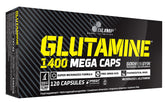 Glutamine Mega Caps - 120 caps - Sense42 Beauty and Health