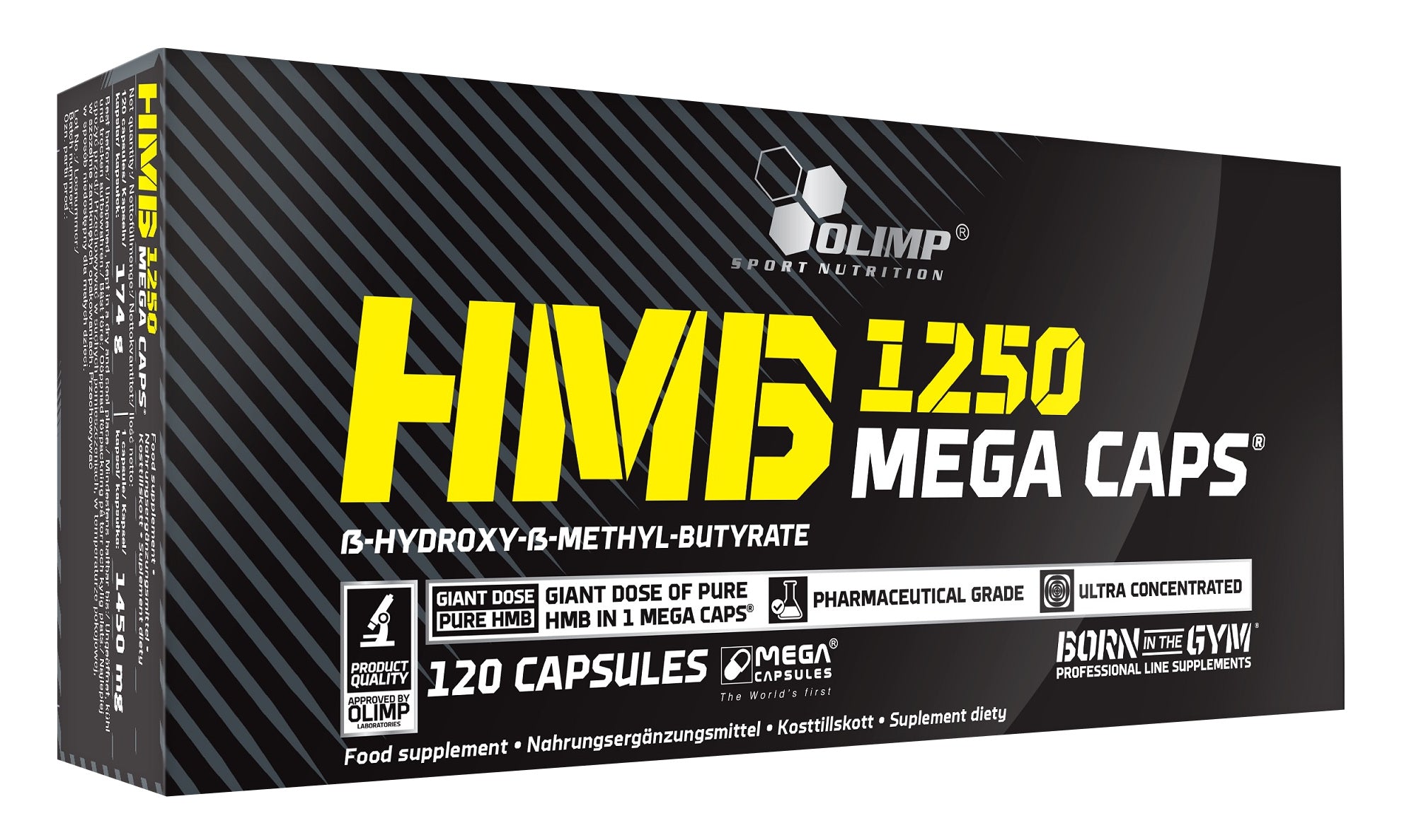 HMB Mega Caps - 120 caps - Sense42 Beauty and Health