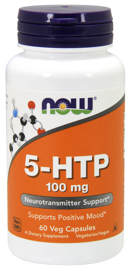 5-HTP, 100mg - 60 vcaps - Sense42 Beauty and Health