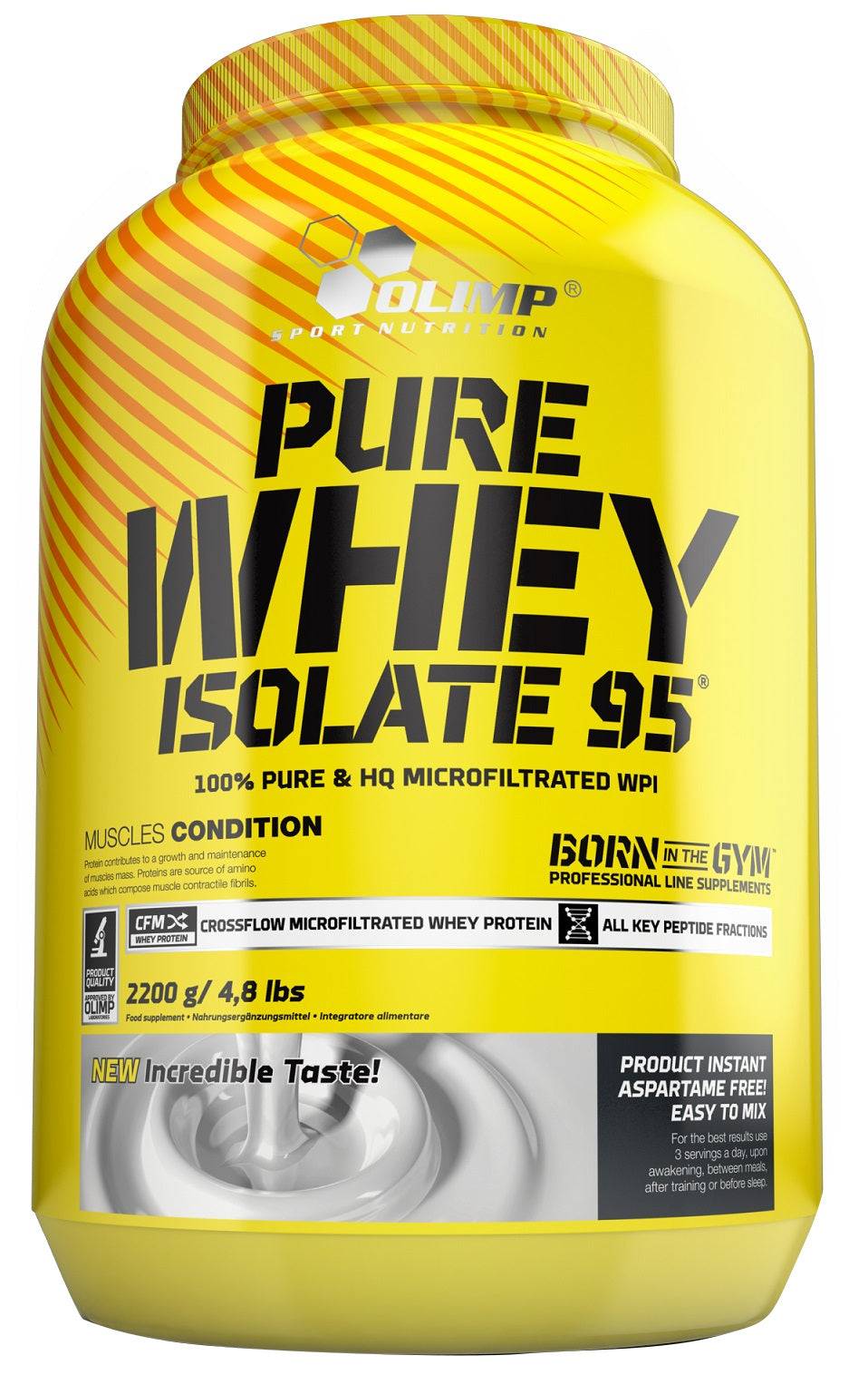 Pure Whey Isolate 95, Chocolate - 2200g - Sense42 Beauty and Health