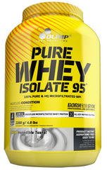 Pure Whey Isolate 95, Strawberry - 2200g - Sense42 Beauty and Health
