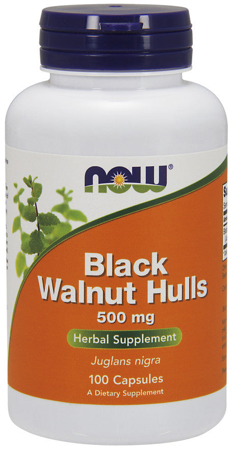 Black Walnut Hulls, 500mg - 100 caps - Sense42 Beauty and Health