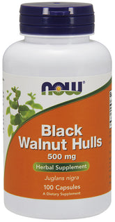 Black Walnut Hulls, 500mg - 100 caps - Sense42 Beauty and Health
