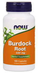 Burdock Root, 430mg - 100 capsules - Sense42 Beauty and Health