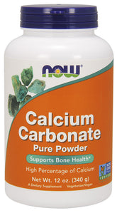 Calcium Carbonate, Pure Powder - 340g - Sense42 Beauty and Health