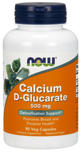 Calcium D-Glucarate, 500mg - 90 vcaps - Sense42 Beauty and Health