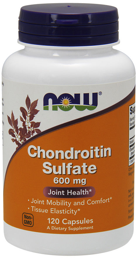 Chondroitin Sulfate, 600mg - 120 caps - Sense42 Beauty and Health