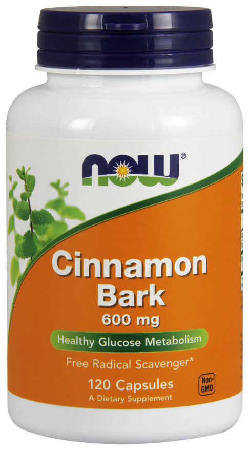 Cinnamon Bark, 600mg - 120 caps - Sense42 Beauty and Health