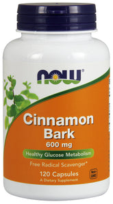 Cinnamon Bark, 600mg - 120 caps - Sense42 Beauty and Health