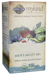Mykind Organics Men's Multi 40+ - 120 vegan tablets - Sense42 Beauty and Health