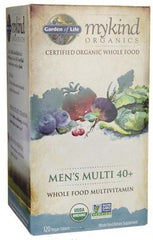 Mykind Organics Men's Multi 40+ - 120 vegan tablets - Sense42 Beauty and Health