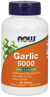 Garlic 5000, Odor Controlled - 90 tablets - Sense42 Beauty and Health