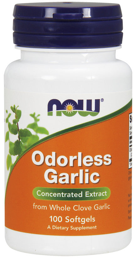 Odorless Garlic - 100 softgels - Sense42 Beauty and Health