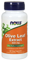 Olive Leaf Extract, 500mg - 60 vcaps - Sense42 Beauty and Health
