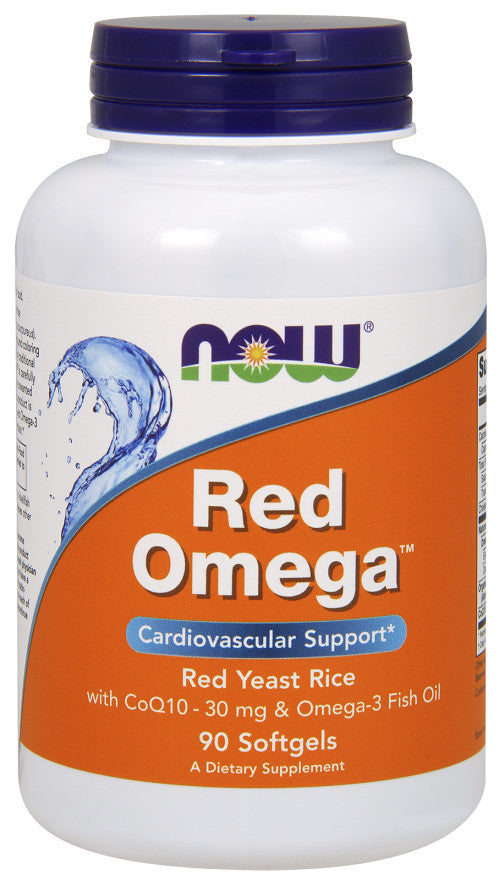 Red Omega (Red Yeast Rice) - 90 softgels - Sense42 Beauty and Health