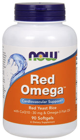 Red Omega (Red Yeast Rice) - 90 softgels - Sense42 Beauty and Health