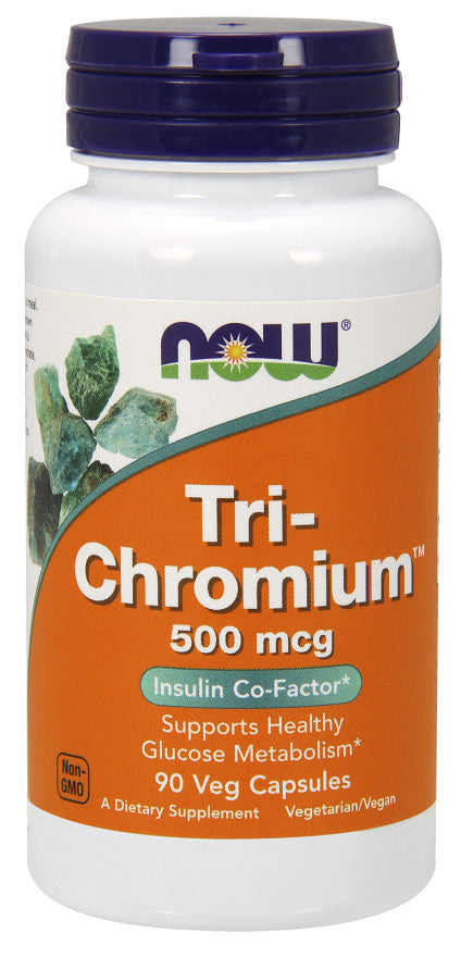 Tri-Chromium, 500mcg - 90 vcaps - Sense42 Beauty and Health