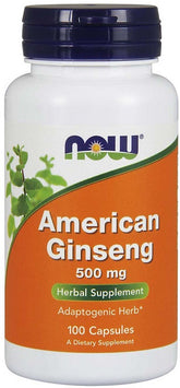 American Ginseng, 500mg - 100 vcaps - Sense42 Beauty and Health